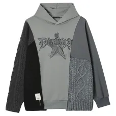 Худи фактурной вязки