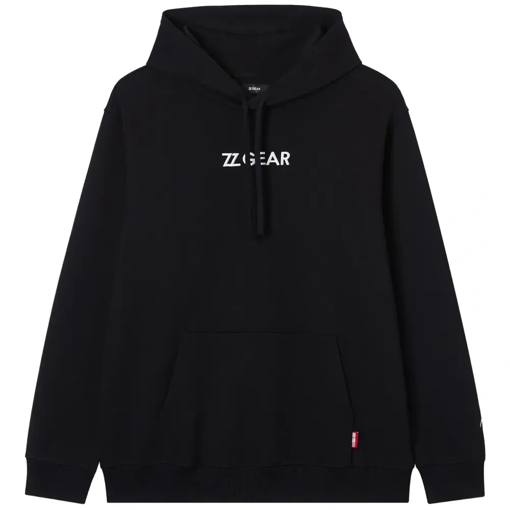 Худи с вышитым логотипом