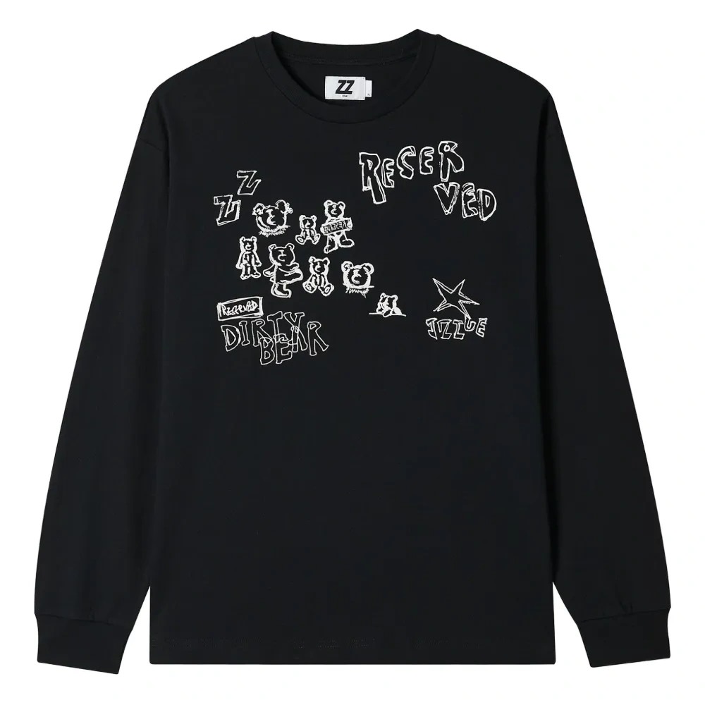 Толстовка с графичным принтом