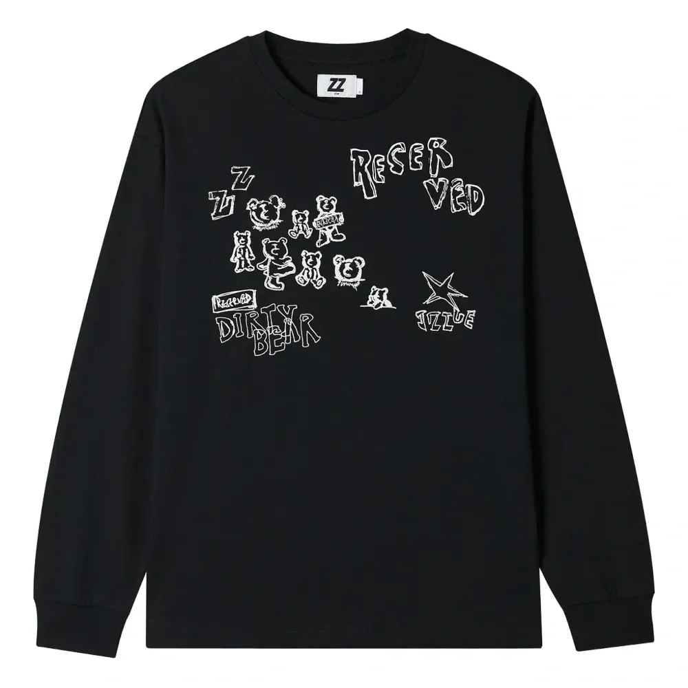 Толстовка с графичным принтом