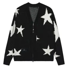 Кардиган на молнии с узором