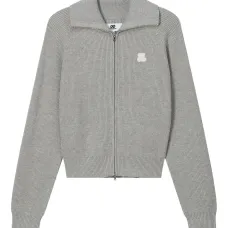 Кардиган в рубчик