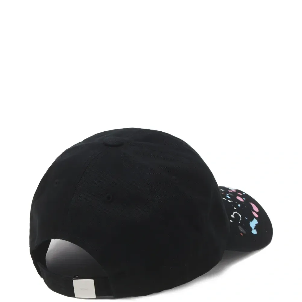 Бейсболка с эффектом разбрызганной краски
