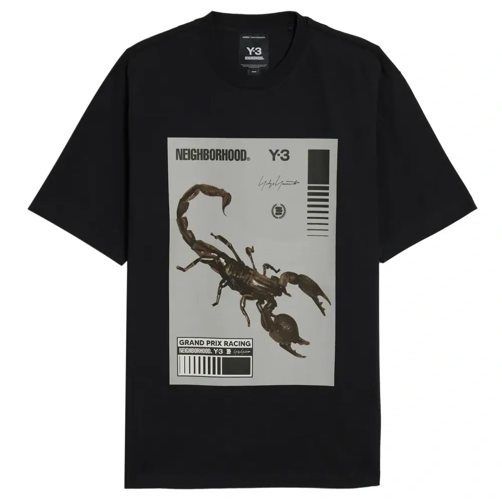 Футболка с графичным принтом из коллаборации с Neighborhood Футболка с графичным принтом из коллаборации с Neighborhood