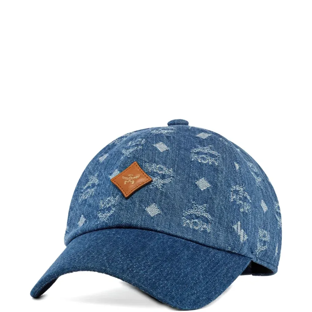 Джинсовая кепка Classic с монограммой