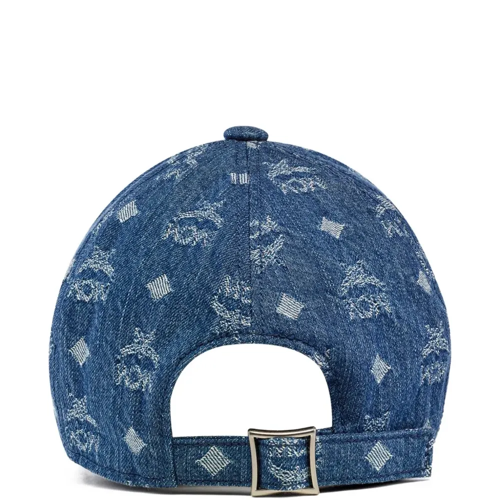 Джинсовая кепка Classic с монограммой