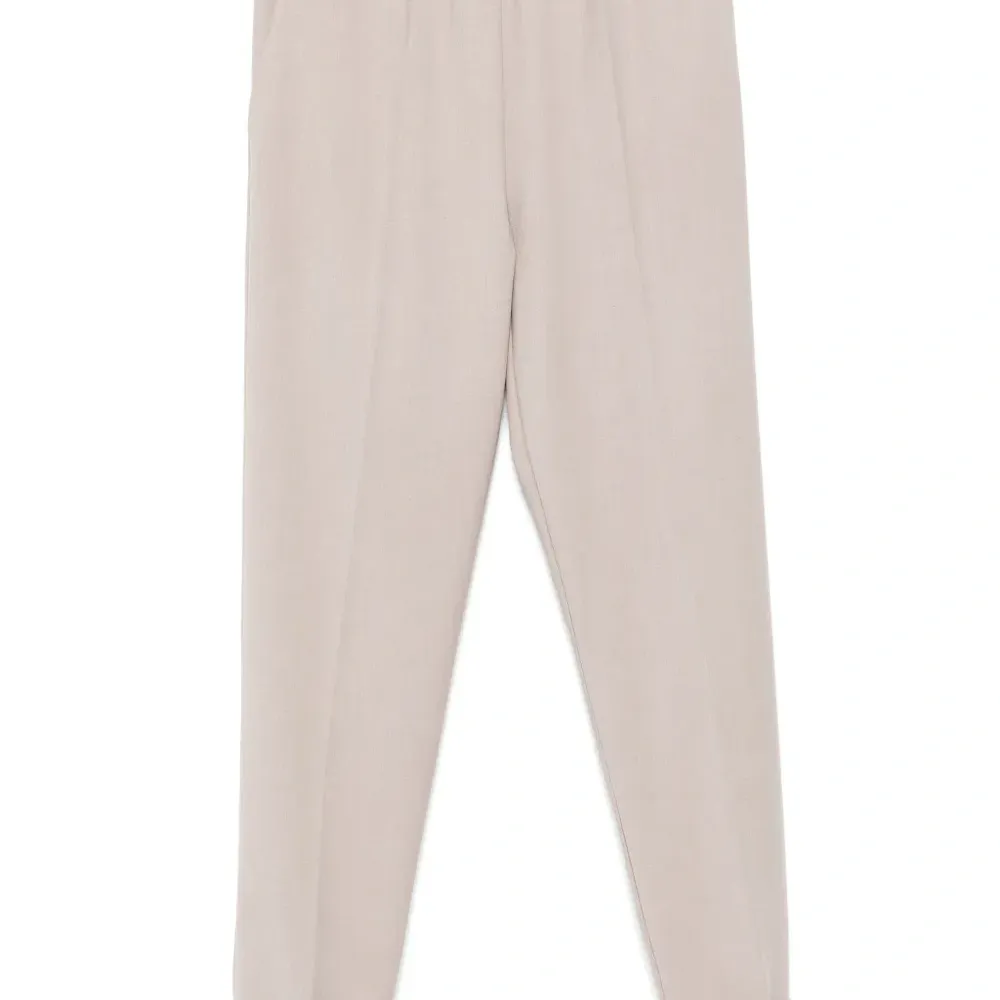 Брюки с эластичным поясом и манжетами