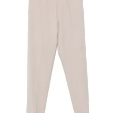 Брюки с эластичным поясом и манжетами