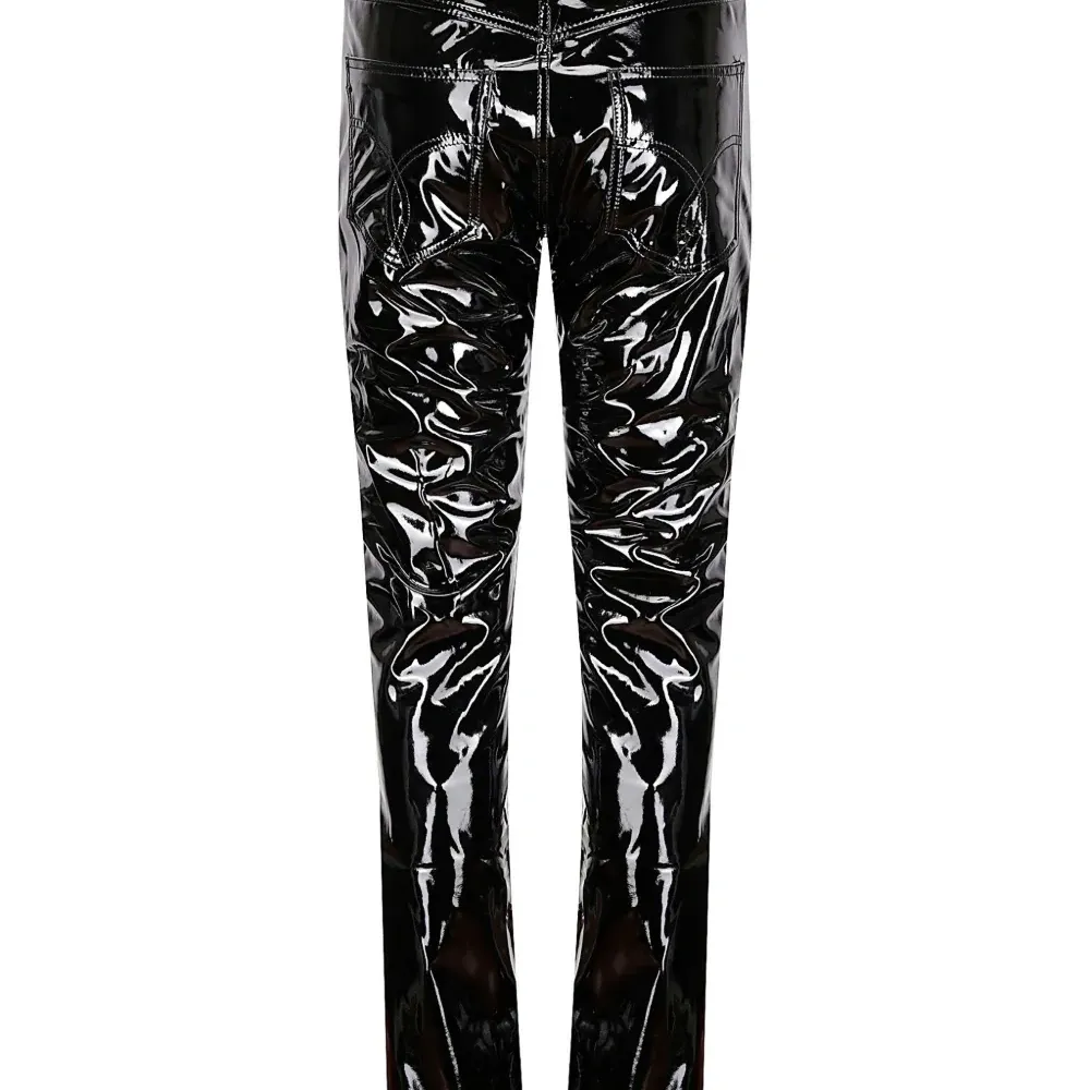 Виниловые брюки