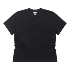 Футболка с круглым вырезом и короткими рукавами