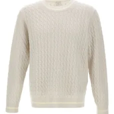 Свитер фактурной вязки