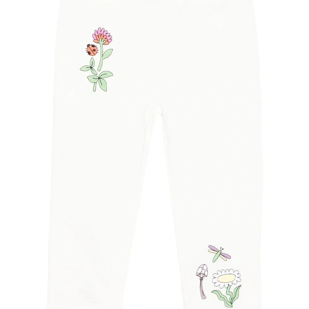 Брюки с цветочным принтом