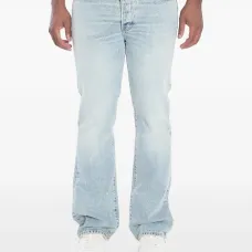 Джинсы bootcut с карманами