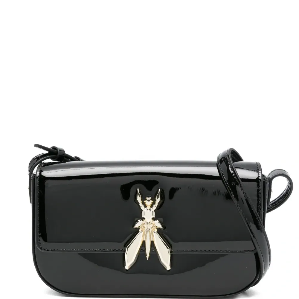 Лакированная сумка на плечо Essential