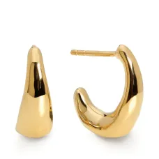 Маленькие серьги-кольца Antica