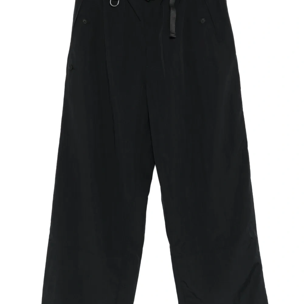 Брюки с пряжкой