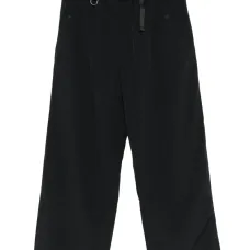 Брюки с пряжкой