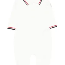 Комбинезон с воротником поло