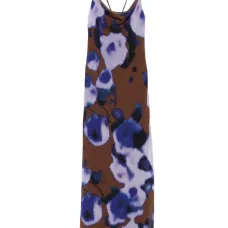 Платье с цветочным принтом