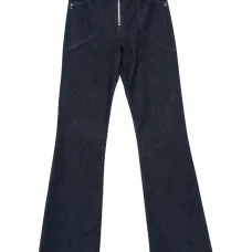 Джинсы с пряжками