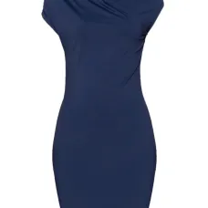 Платье мини асимметричного кроя Платье мини асимметричного кроя