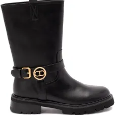 Сапоги с пряжкой