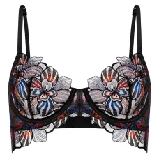 Бюстгальтер с цветочной вышивкой Бюстгальтер с цветочной вышивкой