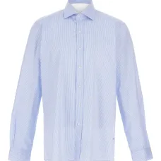 Полосатая рубашка с длинными рукавами