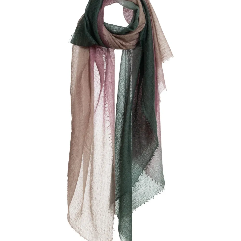 Кашемировый шарф Souffle Semi Felted Degradee