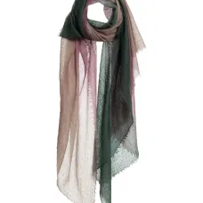 Кашемировый шарф Souffle Semi Felted Degradee