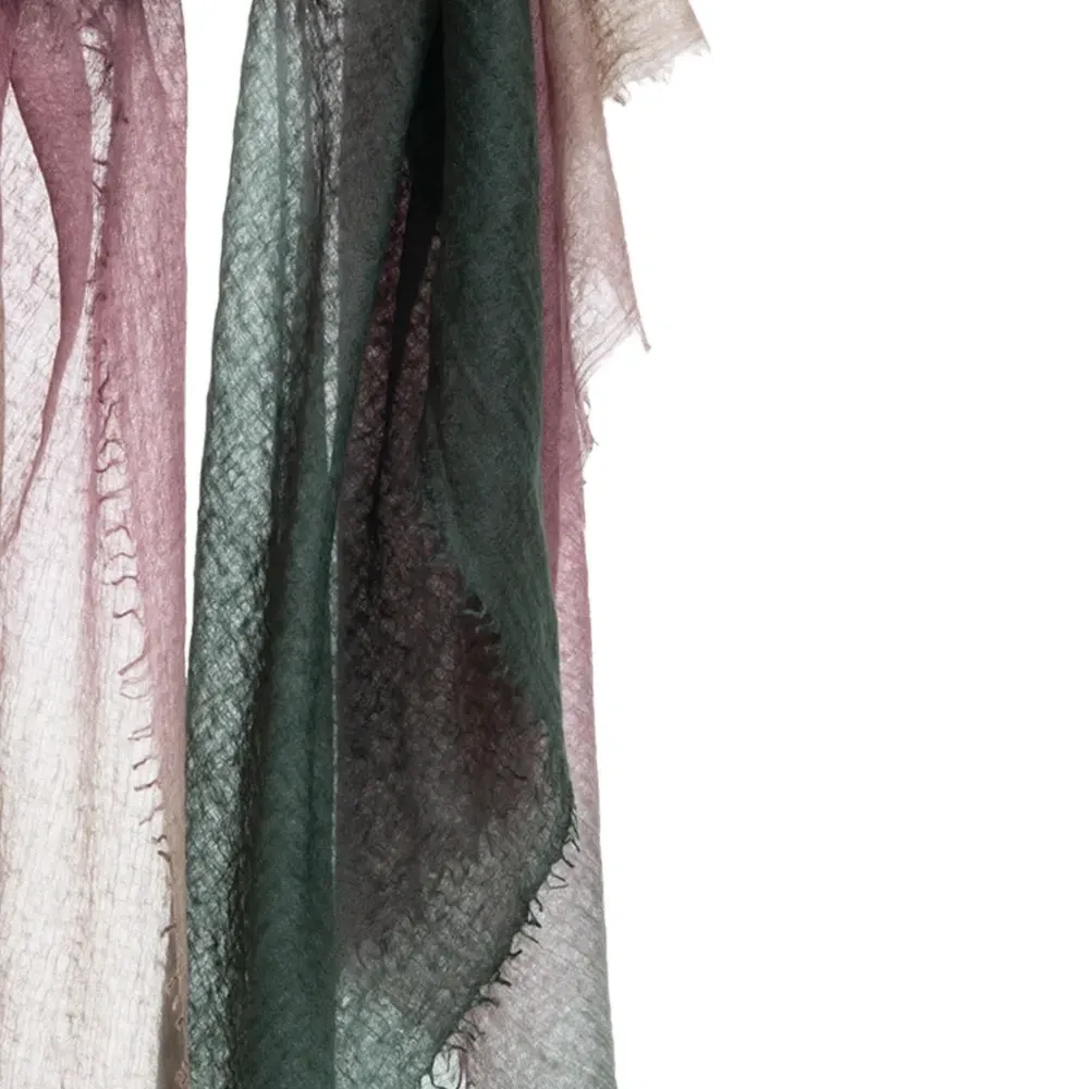 Кашемировый шарф Souffle Semi Felted Degradee