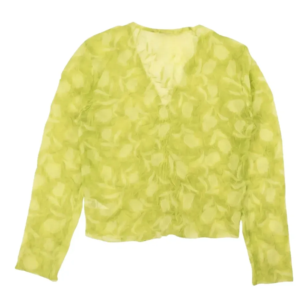 Блузка с жатым эффектом