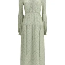 Платье миди с принтом Платье миди с принтом