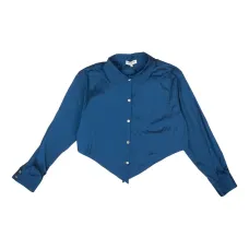 Рубашка с заостренным подолом