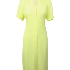 Платье-рубашка со шнуровкой