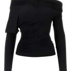 Топ на одно плечо с драпировкой Топ на одно плечо с драпировкой