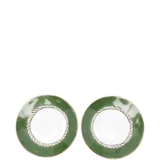 Набор суповых тарелок с узором (24 см) Набор суповых тарелок с узором (24 см)