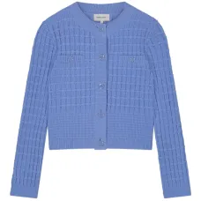 Кардиган с текстурой "Chin" и пуговицами