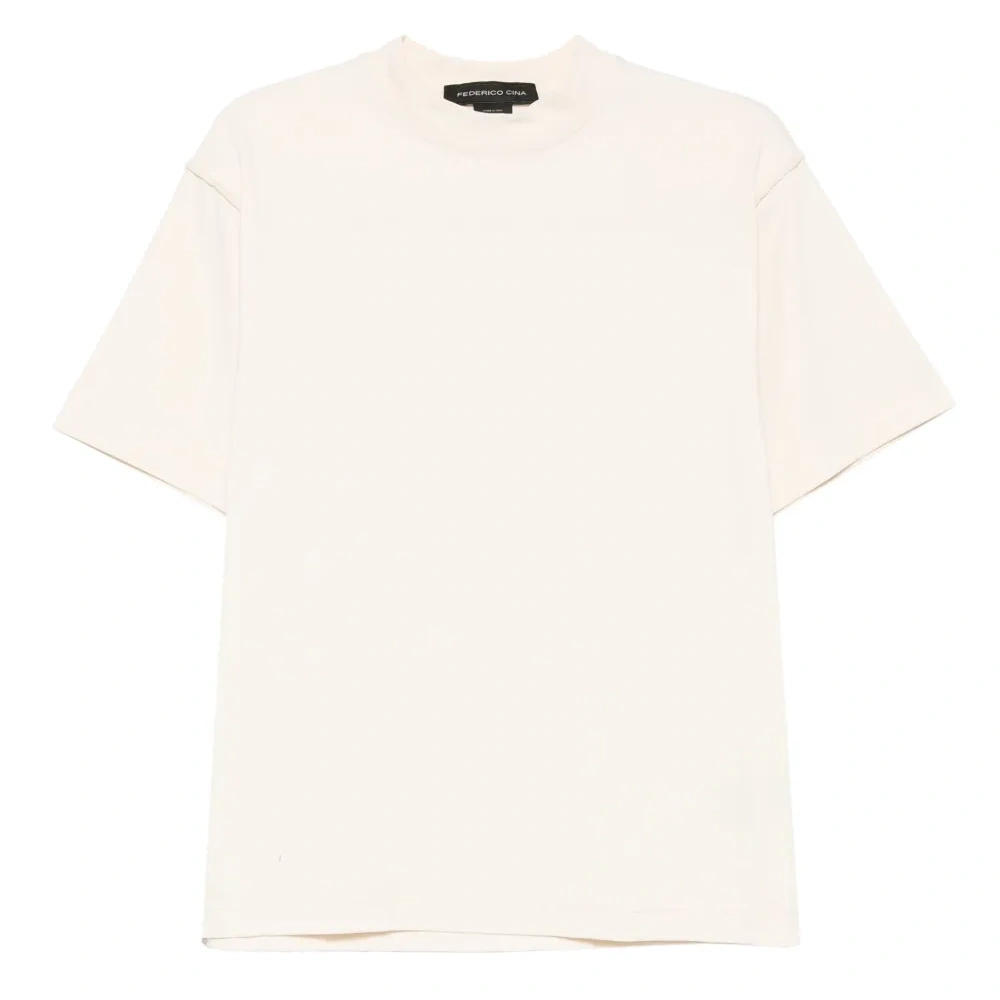 Футболка с круглым вырезом