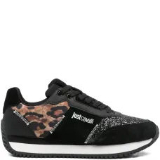 Кроссовки с леопардовым принтом