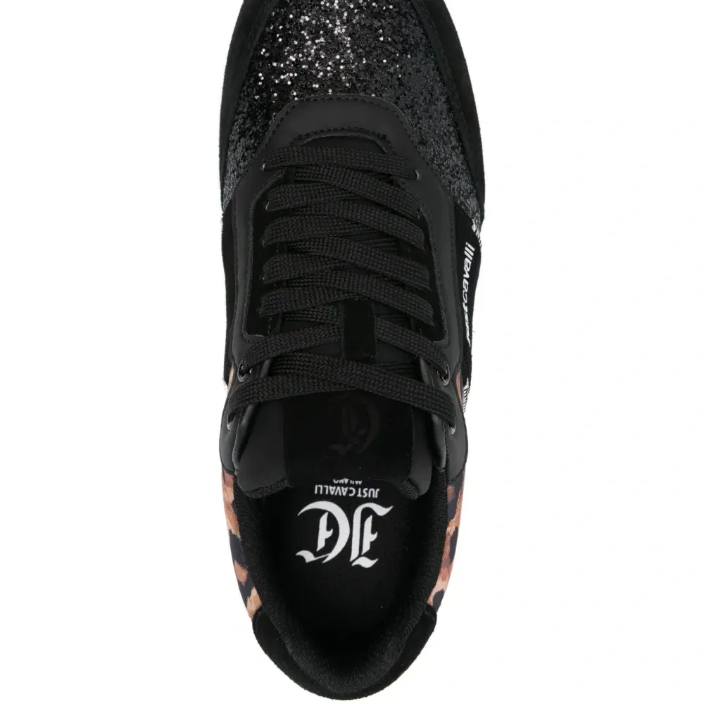 Кроссовки с леопардовым принтом