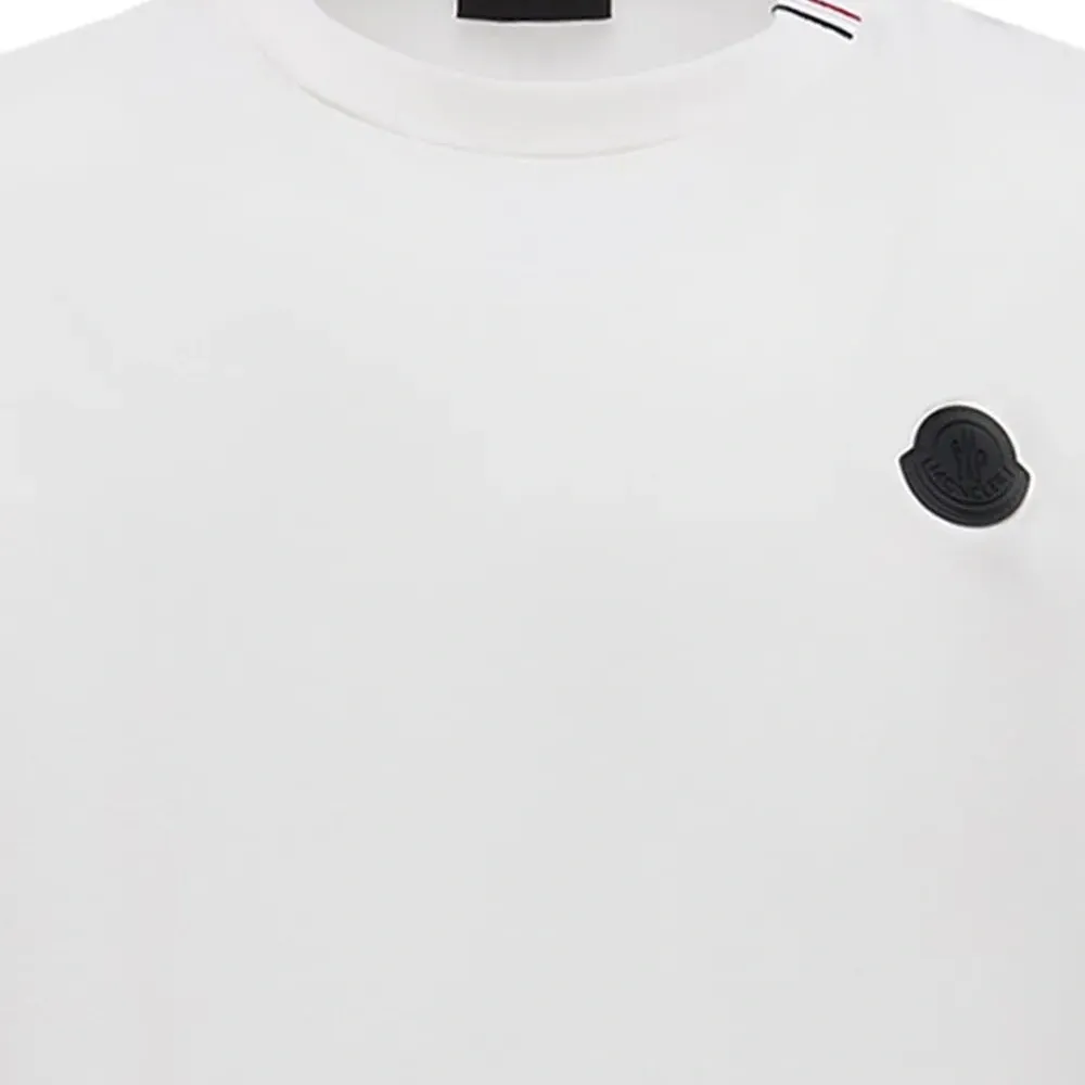 Футболка с нашивкой-логотипом