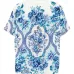 Рубашка с короткими рукавами и графическим принтом