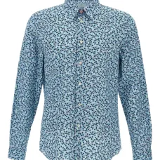 Рубашка с цветочным принтом