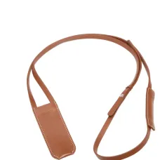 Сумка для духов с кожаным ремешком