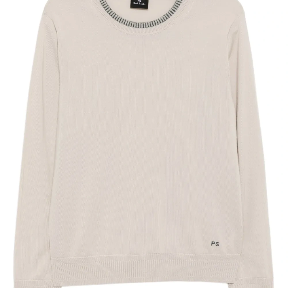 Шерстяной джемпер с логотипом