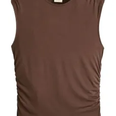 Топ с круглым вырезом Топ с круглым вырезом