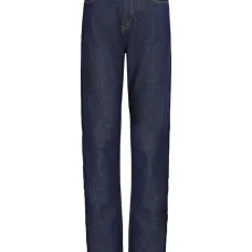 Прямые джинсы с нашивками Прямые джинсы с нашивками