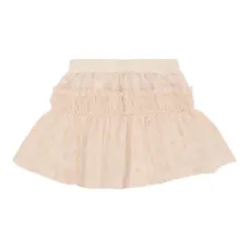 Юбка с оборками и принтом