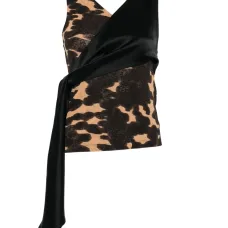 Топ с драпировкой